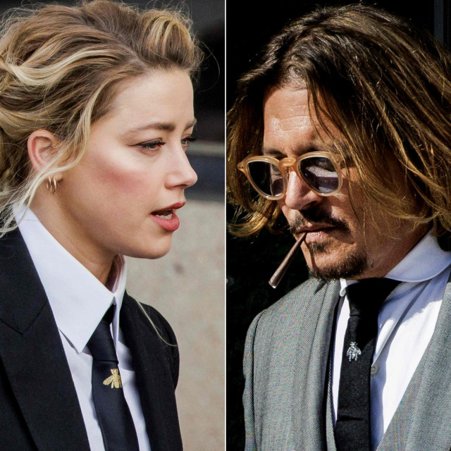 Amber Heard i Johnny Depp