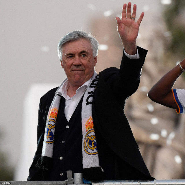 Carlo Ancelotti i Vinicius Junior