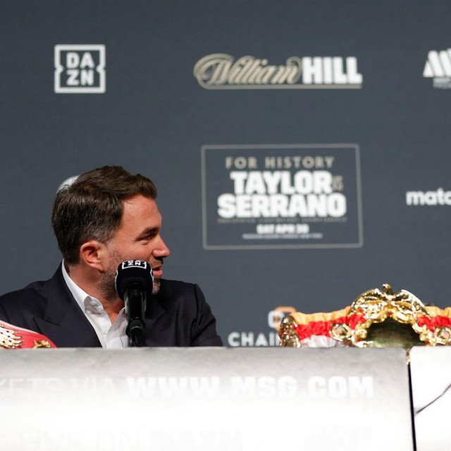 Eddie Hearn i Jake Paul