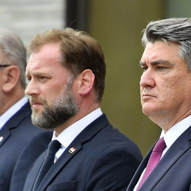 Davor Božinović, Mario Banožić, Zoran Milanović