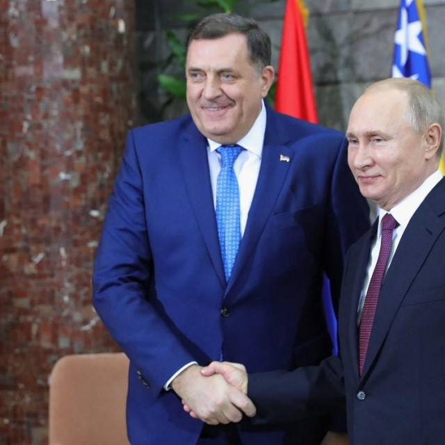 Milorad Dodik i Vladimir Putin 