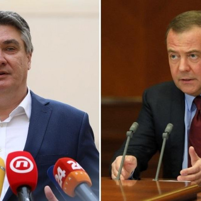 Zoran Milanović i Dmitrij Medvedev
