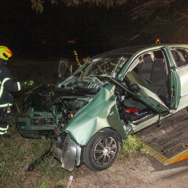 Prometna nesreća u Puli na županijskoj cesti Fažana-Veli vrh kod skretanja za Štinjan