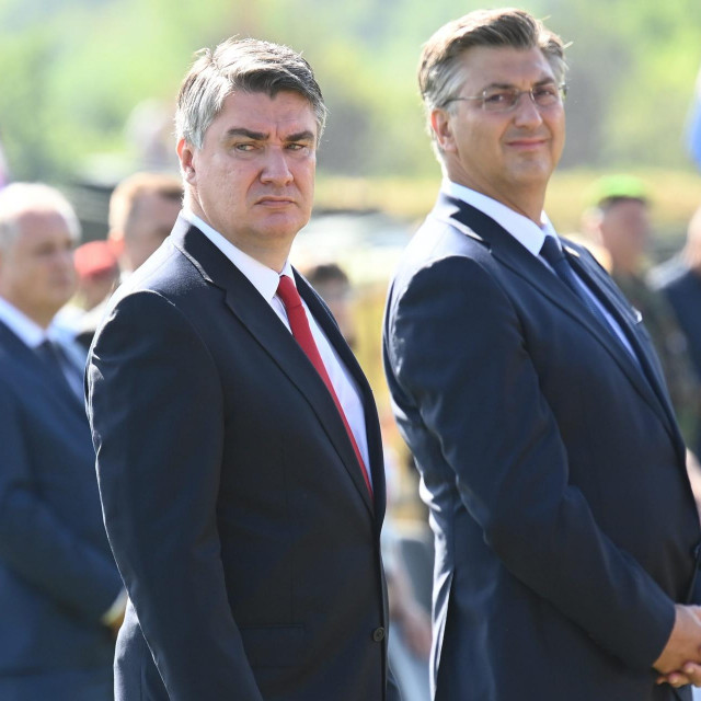 Zoran Milanović i Andrej Plenković