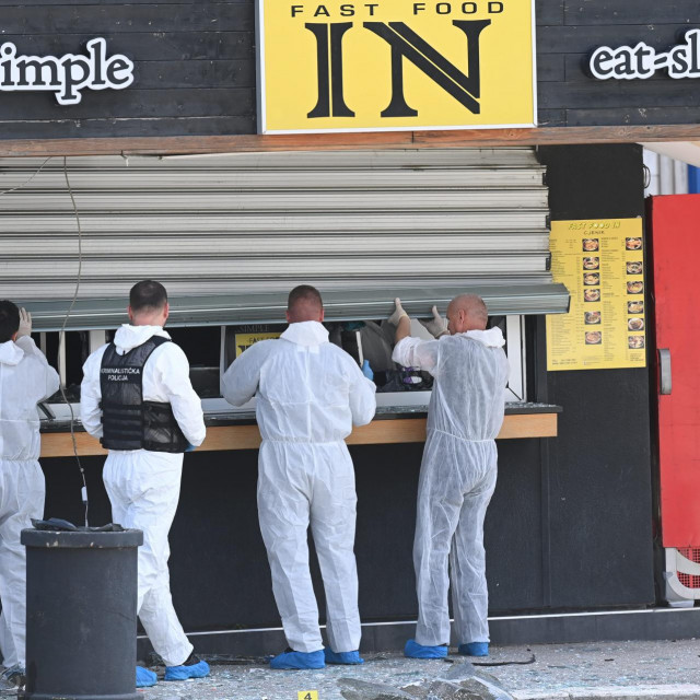 policijski očevid u Splitu