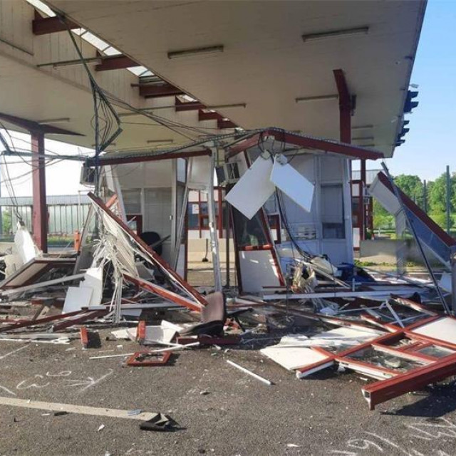 nesreća na graničnom prijelazu Goričan II - Letenyea