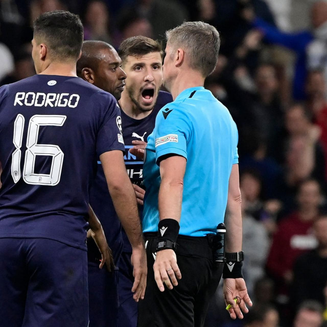 Daniele Orsato dijeli pravdu u utakmici Reala i Manchester Cityja
