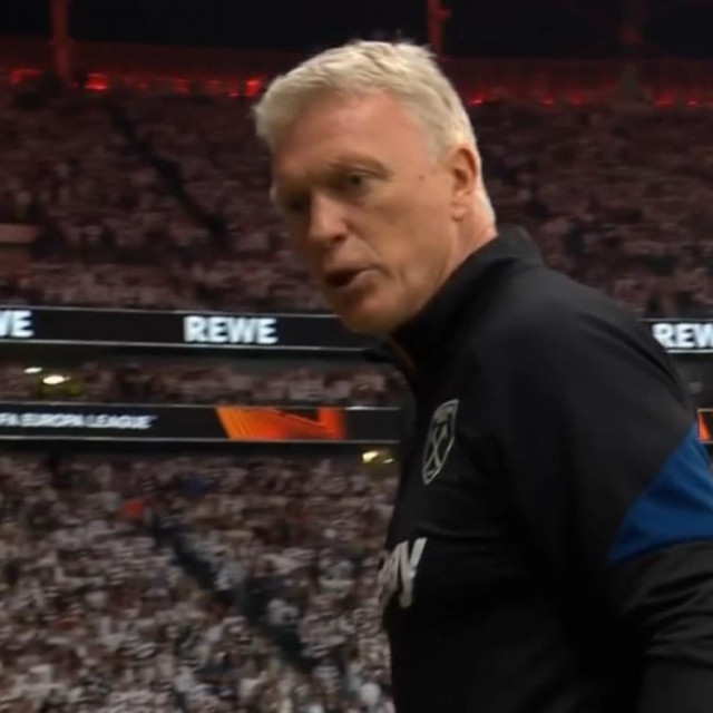 Moyes je protiv Eintrachta izgubio živce