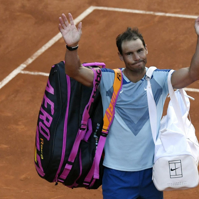 Rafa Nadal nakon poraza