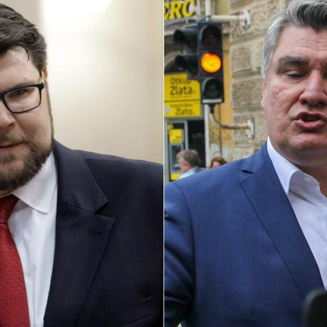 Peđa Grbin i Zoran Milanović