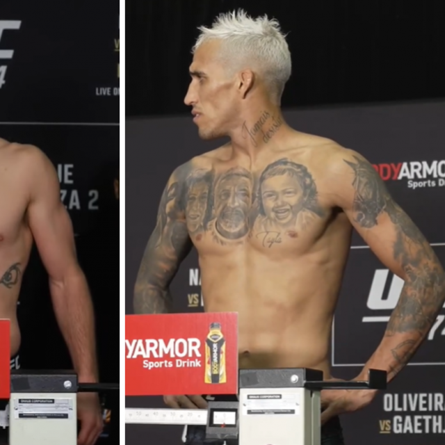 Justin Gaethje i Charles Oliveira