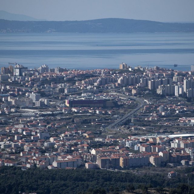 Panorama grada Splita
