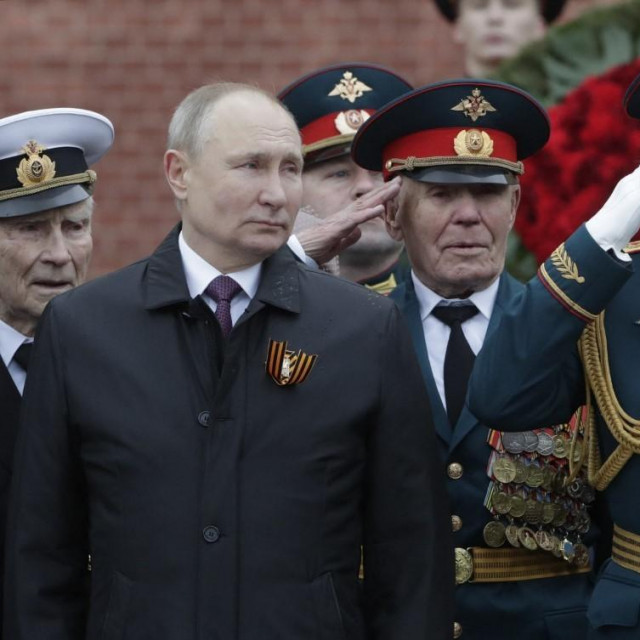 Vladimir Putin na proslavi Dana pobjede 2021. godine