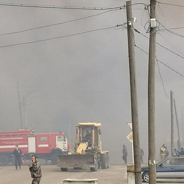 Požar u okolici Krasnojarska