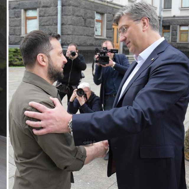 Andrej Plenković i Volodimir Zelenski u Kijevu