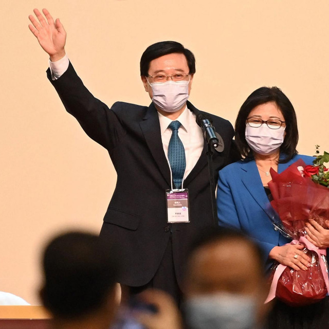 John Lee sa suprugom Janet 