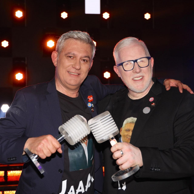 Robert Ferlin i Mario Lipovšek Battifiaca, pobjednici 10. sezone showa Zvijezde pjevaju