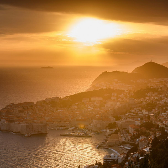 Pogled na grad Dubrovnik