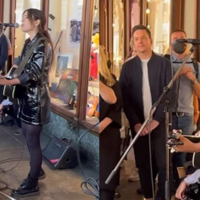 Mia Dimšić zapjevala na ulici Torina