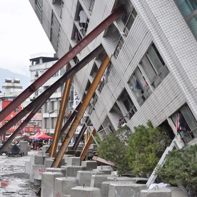 Prizor iz 2018. godine, kada je Taipei pogodio snažan potres magnitude 6,5