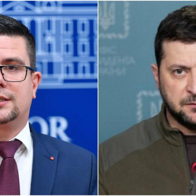 Domagoj Hajduković i Volodimir Zelenski