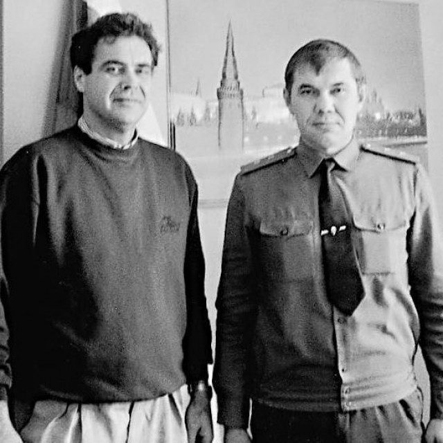 Antun Masle, tadašnji reporter Globusa, susreo se s generalom Aleksandrom Lebedom, tadašnjim zapovjednikom ruske vojske u Pridnjestrovlju