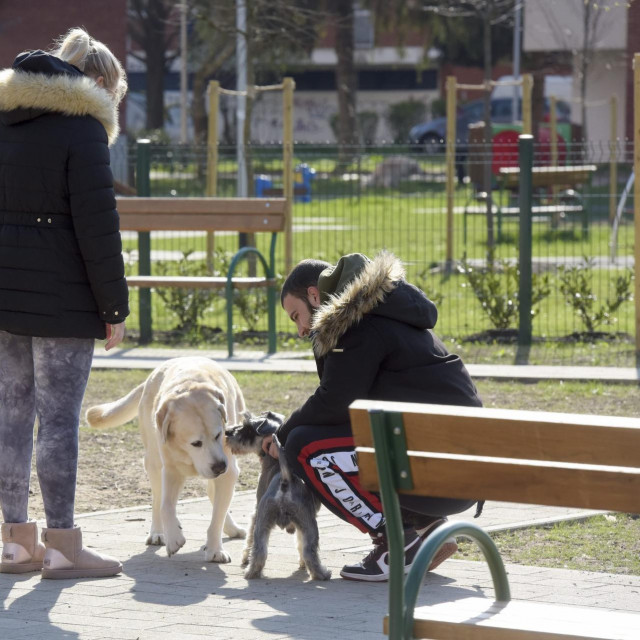 Park za pse u Stenjevcu, arhivska fotografija