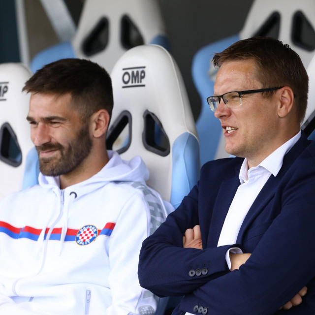 Marko Livaja i trener Valdas Dambrauskas