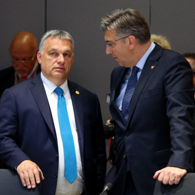 Viktor Orban i Andrej Plenković