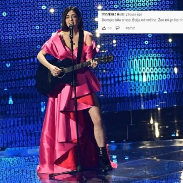 Mia Dimšić i komentari