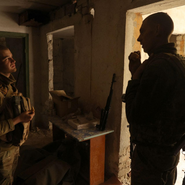 Ukrajinski vojnici u regiji Harkiv