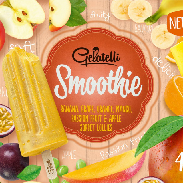 Smoothie sladoled na štapicu
