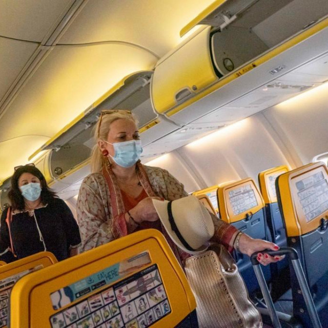 Covid mjere u zrakoplovu