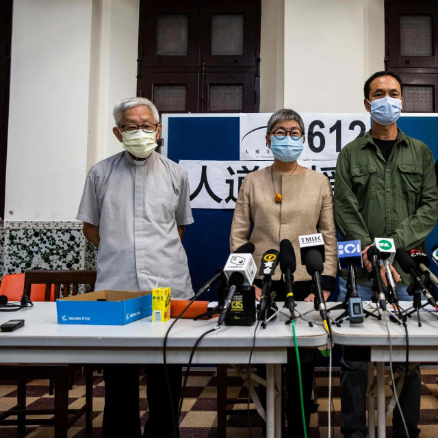 Uhićeni kardinal Joseph Zen, odvjetnica Margaret Ng, profesor Hui Po-keung i pjevačica Denise Ho