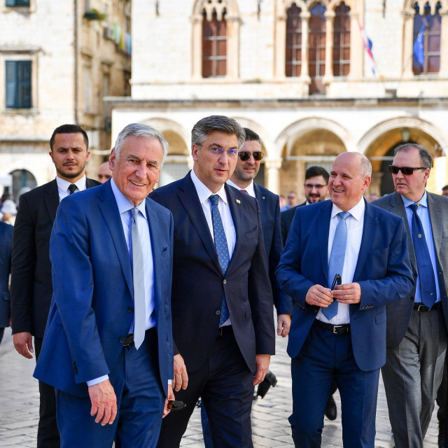 Andrej Plenković u Dubrovniku