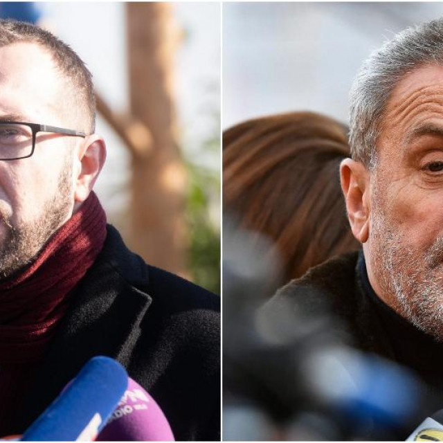 Tomislav Tomašević i Milan Bandić