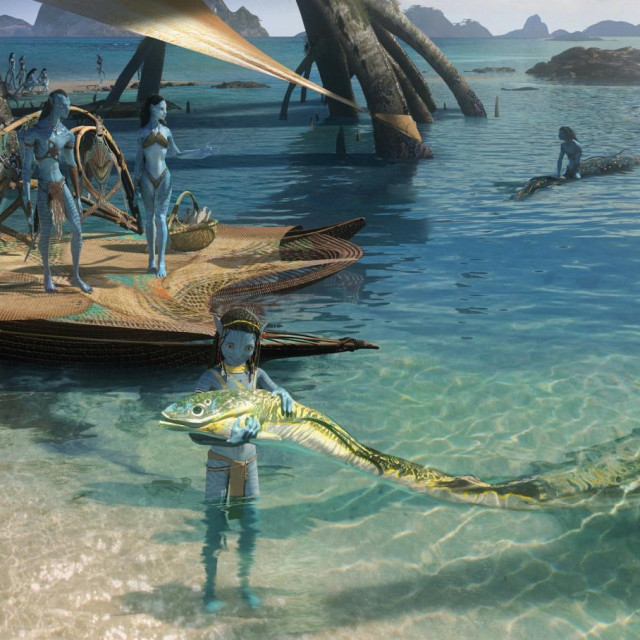 Scena iz filma Avatar: The Way of Water