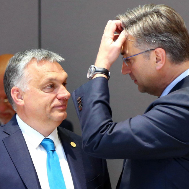 Viktor Orban i Andrej Plenković