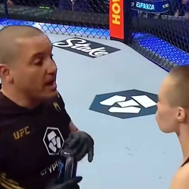 Pat Barry i Rose Namajunas