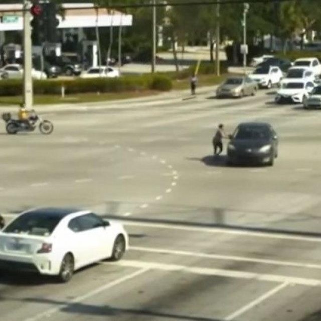 Prizor s raskrižja u Boynton Beachu