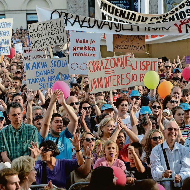 Jedan od najvećih, ”Hrvatska može bolje”, održan je 1. lipnja 2016. u 13  gradova