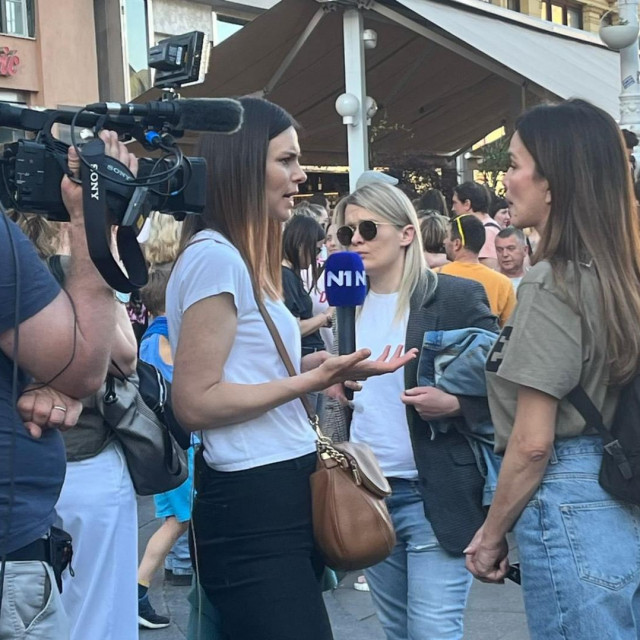 Severina na prosvjedu