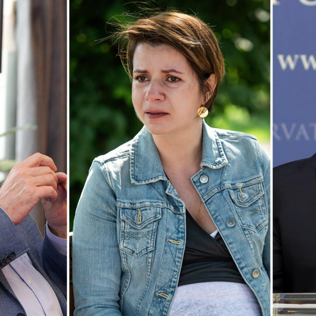 Ante Ćorušić, Mirela Čavajda i Vili Beroš