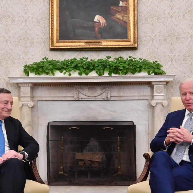 Joe Biden i Mario Draghi