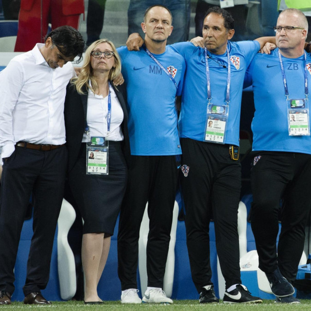 Iva Olivari, team managerica, Zlatko Dalić, Marijan Mrmić, Dražen Ladić, Zoran Bahtijarević