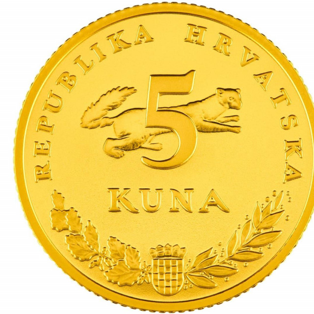 zlatnik od pet kuna