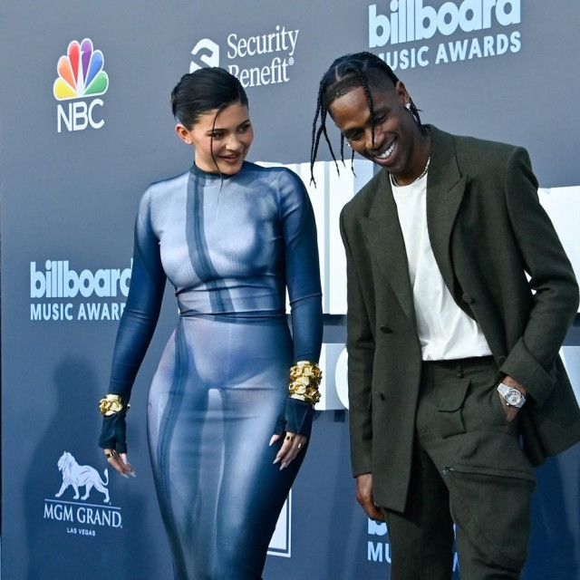 Kylie Jenner i Travis Scott na dodjeli Billboard Music nagrada