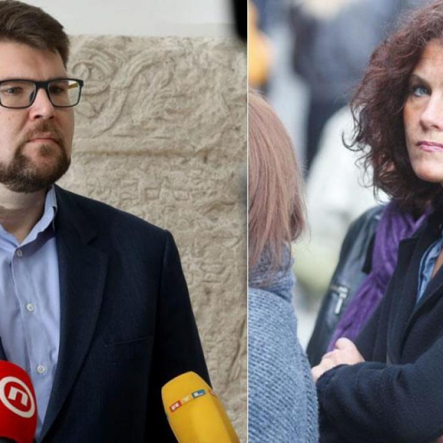 Peđa Grbin i Danica Juričić