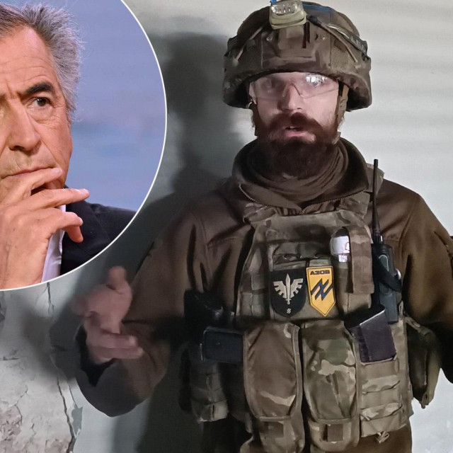 Bernard Henri-Levy i Ilja Samoilenko