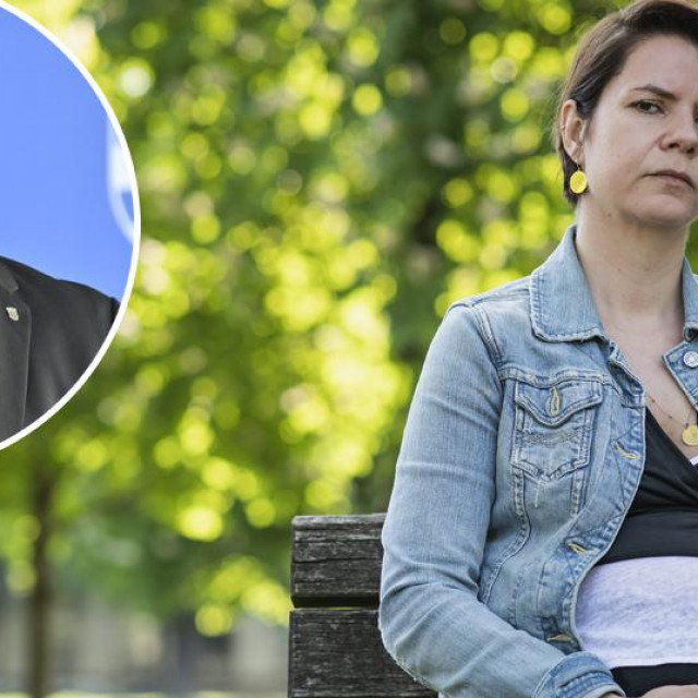 Mirela Čavajda, Vili Beroš (u krugu)